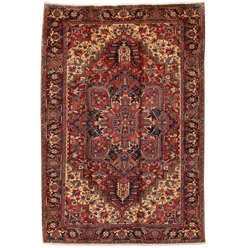 فرش قدیمی دستباف هشت متری سی پرشیا کد 187344