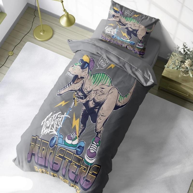 سرویس خواب 1 نفر 4 تکه مدل دایناسور کد 926