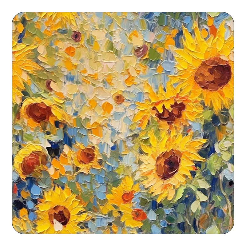 مگنت کاکتی طرح نقاشی رنگ روغن مدل mp72371