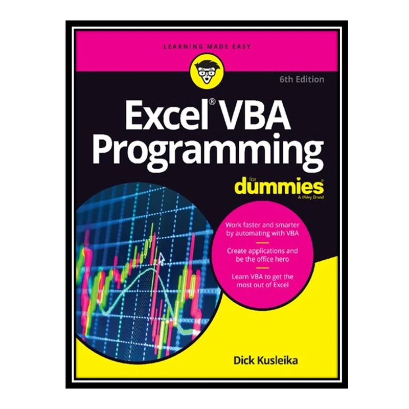 کتاب Excel VBA Programming For Dummies اثر Dick Kusleika انتشارات مؤلفین طلایی