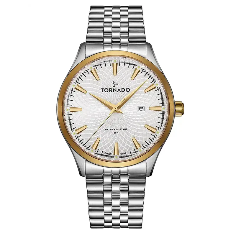 ساعت مچی عقربه‌ای مردانه تورنادو مدل T20006B-SBSWG