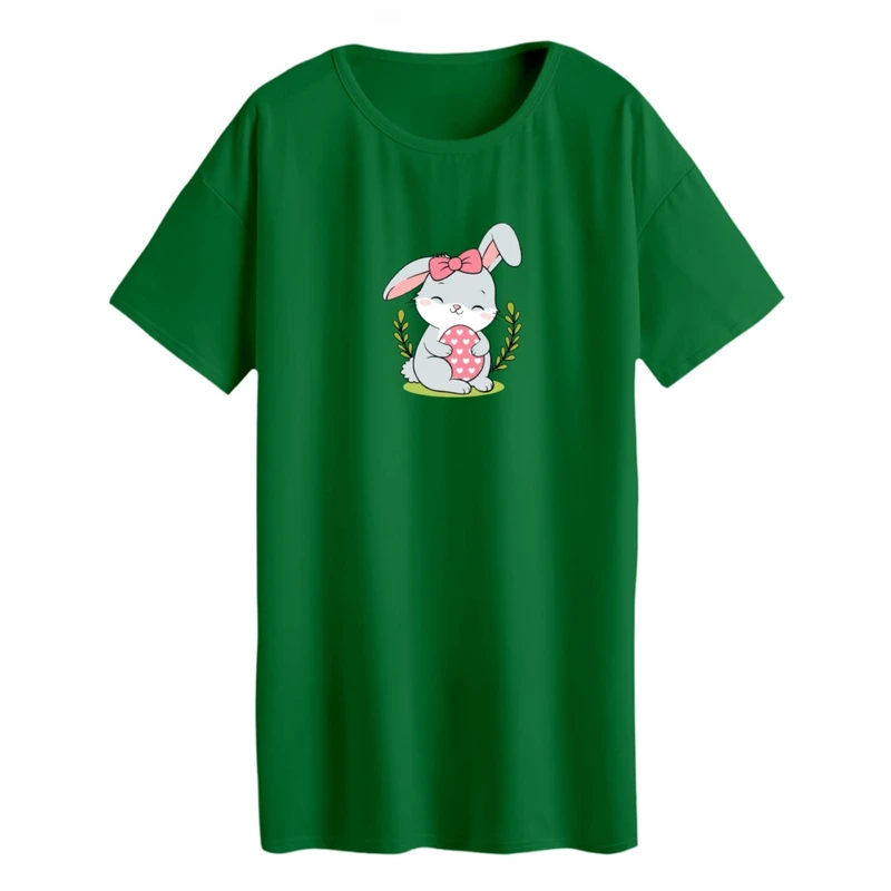 تی شرت لانگ آستین کوتاه زنانه مدل خرگوش کد 03