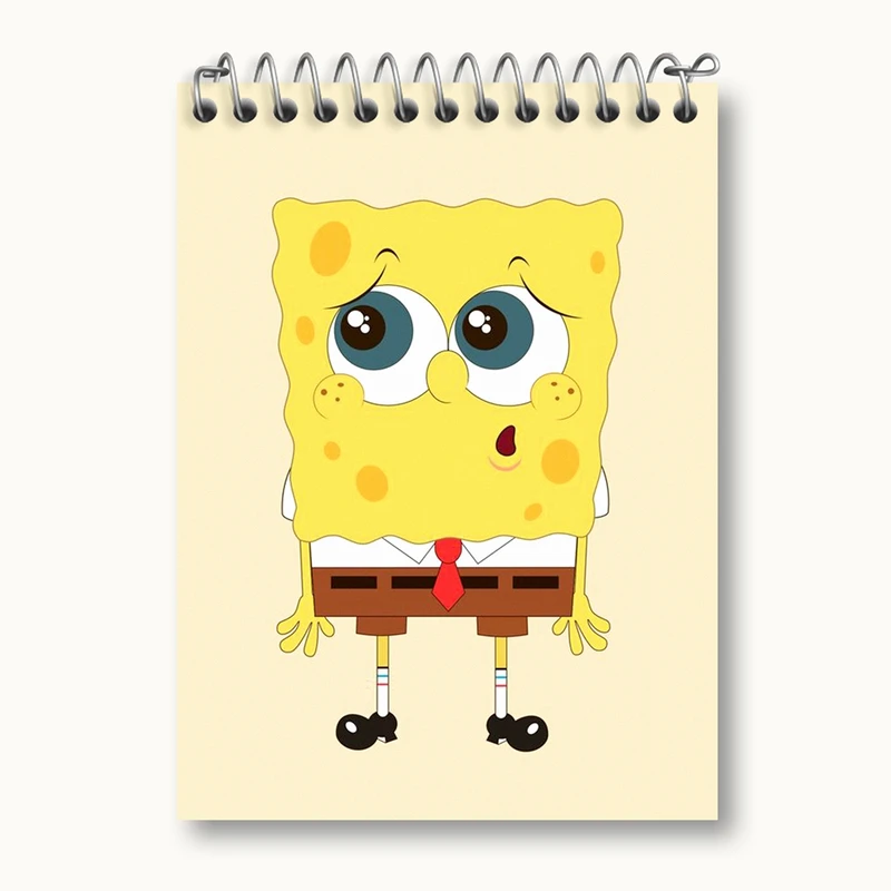 دفتر یادداشت 50 برگ خندالو مدل باب اسفنجی کد 1325