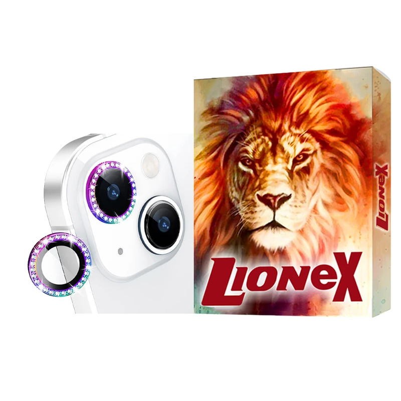 محافظ لنز دوربین لایونکس مدل NEGLEL مناسب برای گوشی موبایل اپل iPhone 13