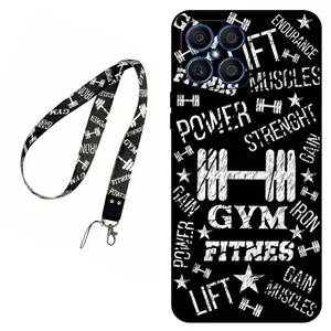 Megafone Gym 0010 Cover For Honor X8 4G Mobile Neckband