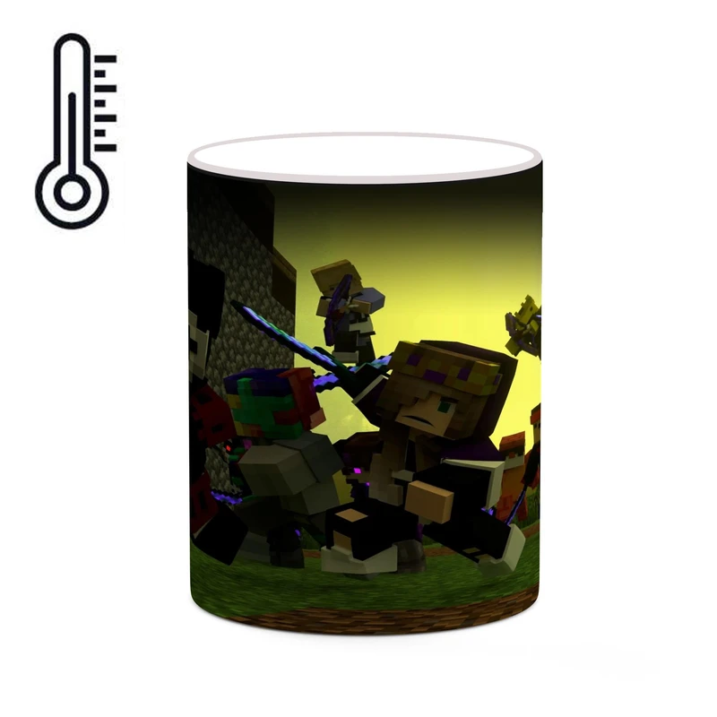 ماگ حرارتی کاکتی طرح ماینکرافت minecraft مدل mgh41287