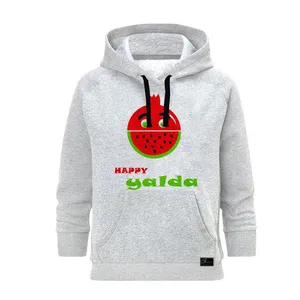 هودی زنانه مدل شب یلدا کد B207 رنگ طوسی