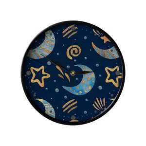 ساعت دیواری مدوپد طرح شب پرستاره مدل mod00177