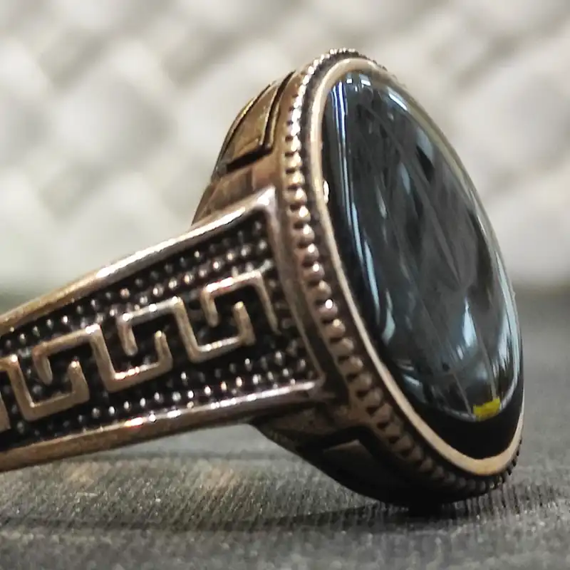 انگشتر مردانه مدل GL149
