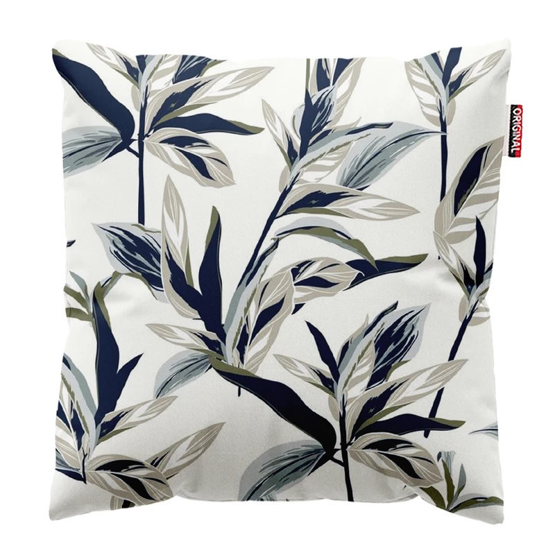 کوسن پاد آفرین مدل گل و برگ کد PK403162 سایز 40*40 سانتی متر