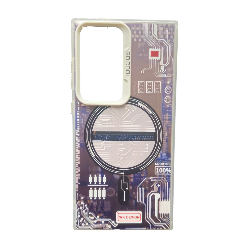 کاور مدل مدار طرح WK DESIGN مناسب برای گوشی موبایل سامسونگ Galaxy S24 Ultra