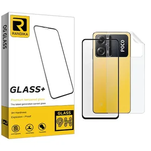 Randika RK Screen Protector For Xiaomi  Poco X5 Pro With Back Protector