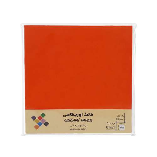 کاغذ اوریگامی مدل یکرو کد SS139 بسته 48 عددی