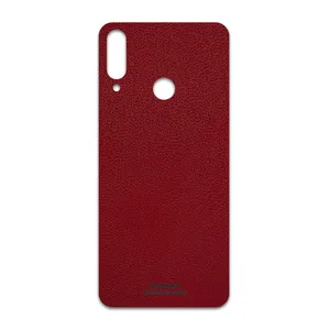 MAHOOT Red-Leather Cover Sticker for LG W30
