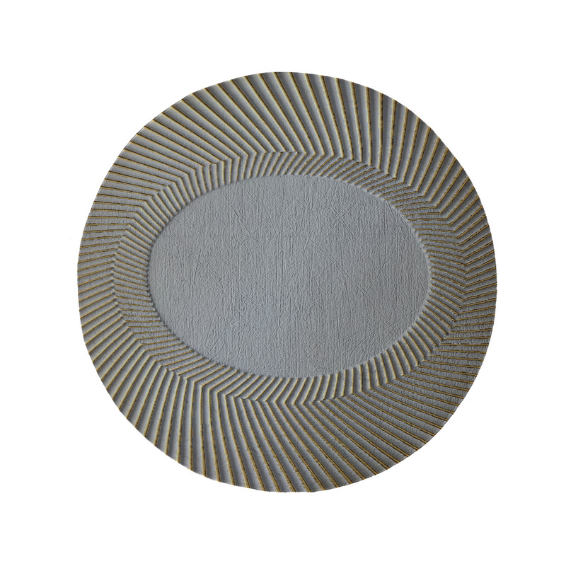 پادری مدل دایره طرح کلاسیک کد 8849 سایز 90 × 90 سانتی متر