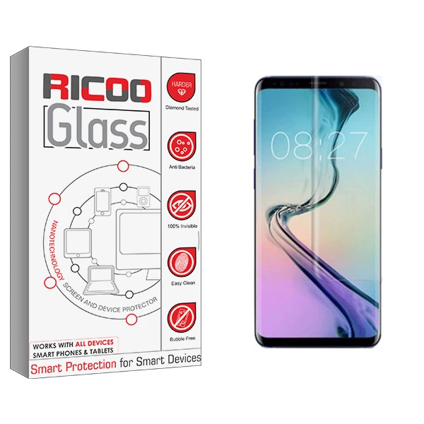 محافظ صفحه نمایش شیشه ای ریکو مدل Glass UV مناسب برای گوشی موبایل سامسونگ Galaxy S22 ULTRA