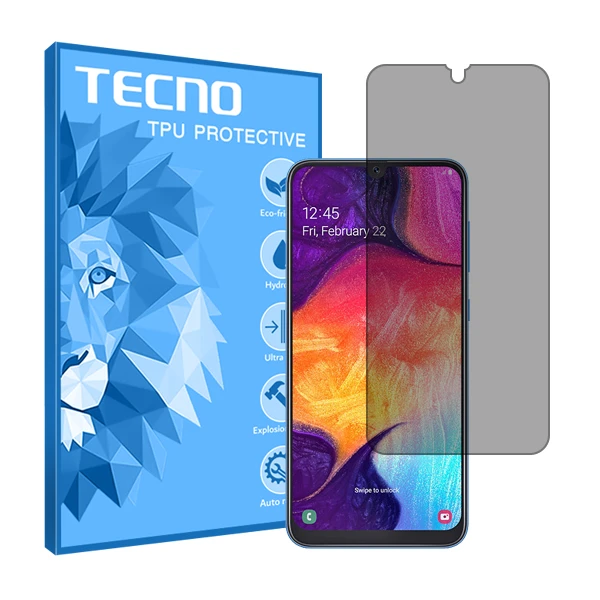 محافظ صفحه نمایش حریم شخصی تکنو مدل HyPRV مناسب برای گوشی موبایل  سامسونگ Galaxy A50 