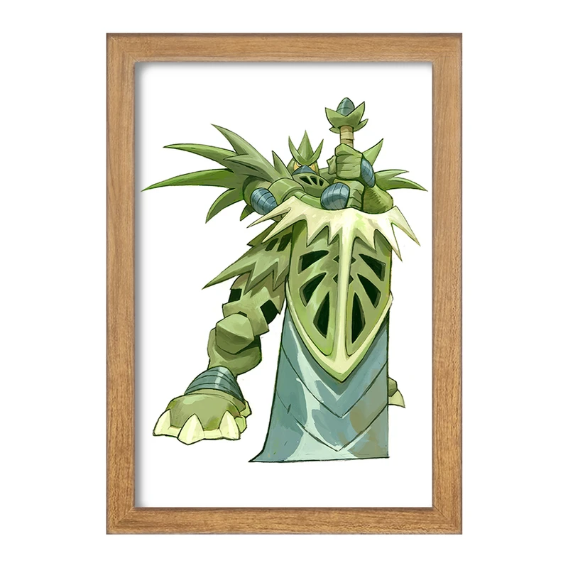 تابلو خندالو مدل بازی شکارچی هیولا (Monster Hunter) کد 33188