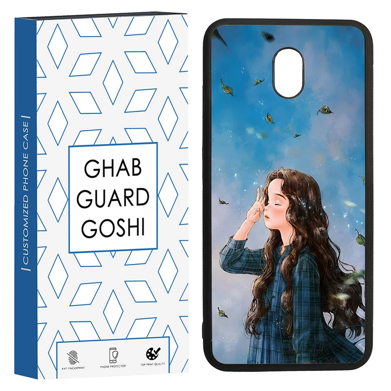 کاور قاب گارد گوشی طرح دخترانه کد TPU-037 مناسب برای گوشی موبایل شیائومی REDMI 8A