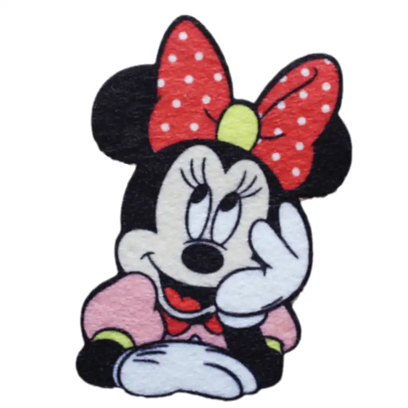 استیکر پارچه و لباس کارانس طرح مینی موس مدل AST-58