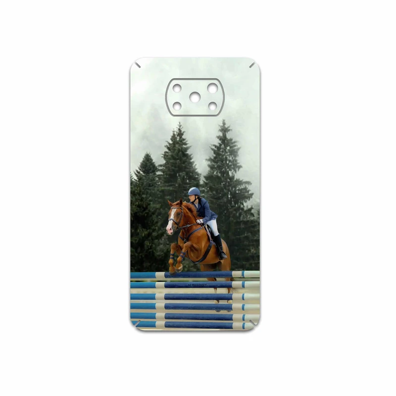 برچسب پوششی ماهوت مدل Equestrianism مناسب برای گوشی موبایل شیائومی Poco X3 Pro