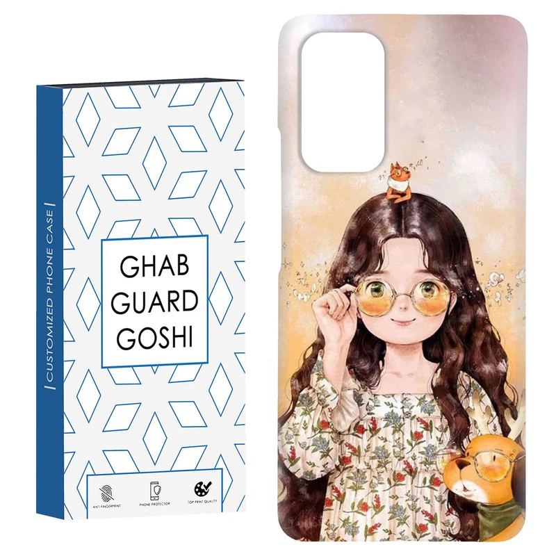 کاور قاب گارد گوشی طرح دخترانه کد Dimo-779 مناسب برای گوشی موبایل شیائومی Redmi Note 9 4G / Redmi 9T