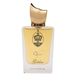 ادوپرفیوم زنانه کینگ ریچارد مدل Queen Goldea با رایحه شیرین حجم 85 میلی‌لیتر