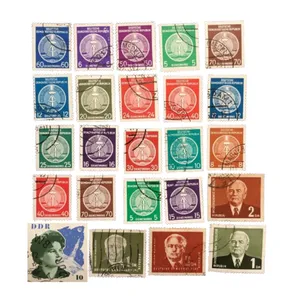 تمبر یادگاری مدل آلمان قدیمی مجموعه 24 عددی 