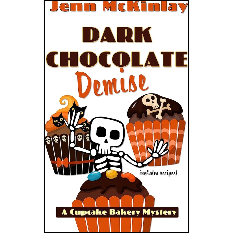 کتاب Dark Chocolate Demise  اثر Jenn McKinlay انتشارات Wheeler Publishing Large Print