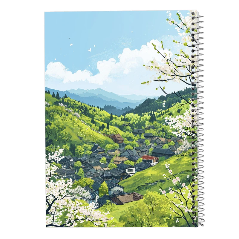 دفتر مشق 100 برگ مدوپد مدل بهار کد DF13407