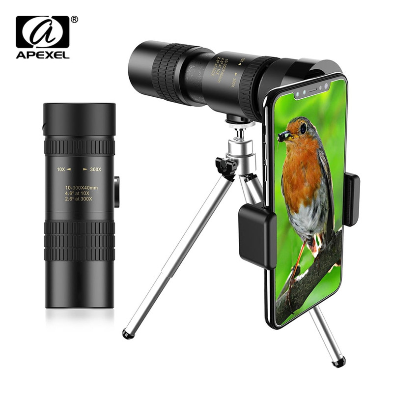 دوربین تک چشمی  مدل APL-10-300X40