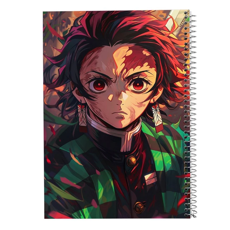 دفتر ژورنال نویسی 50 برگ مدوپد مدل نقطه ای طرح شیطان کش کد DF16707