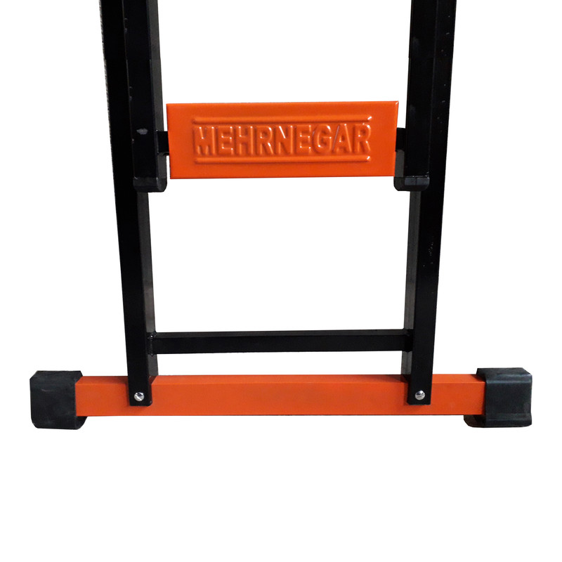 نردبان 22 پله مهرنگار مدل GALAXY به همراه پایه تعادل نردبان 22 پله مهرنگار مدل GALAXY به همراه پایه تعادل