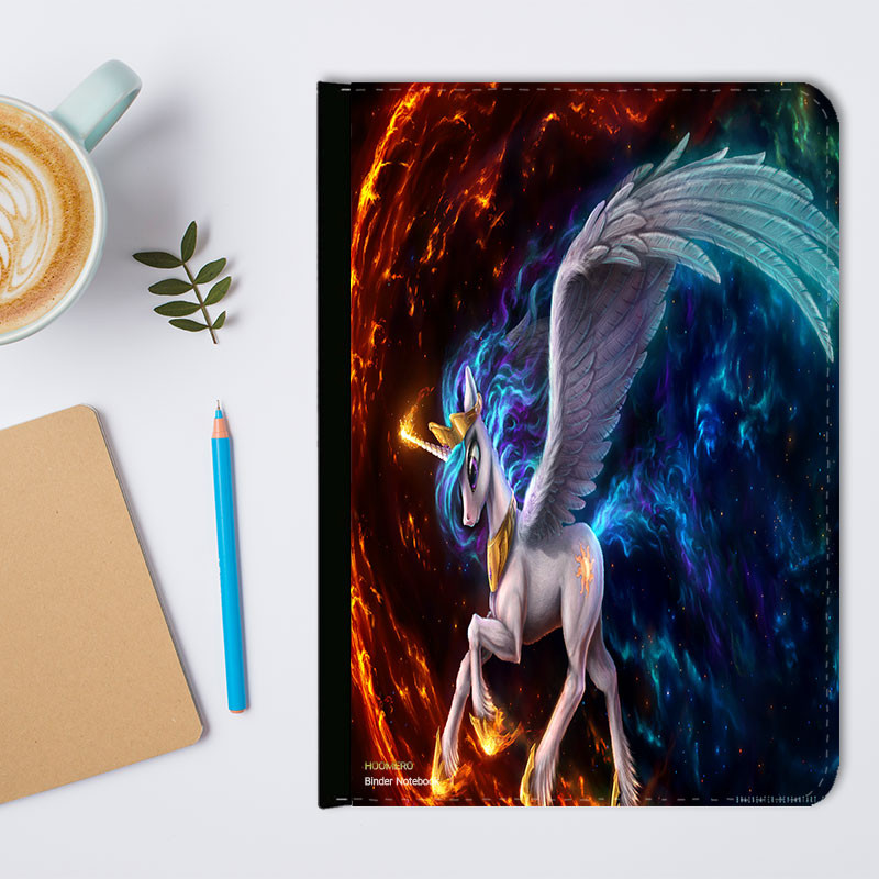 کلاسور هومرو مدل KL2211 طرح دخترونه فانتزی My Little Pony