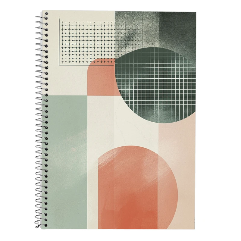 دفتر زبان 50 برگ مدوپد مدل سه خط طرح فانتزی کد DF13740