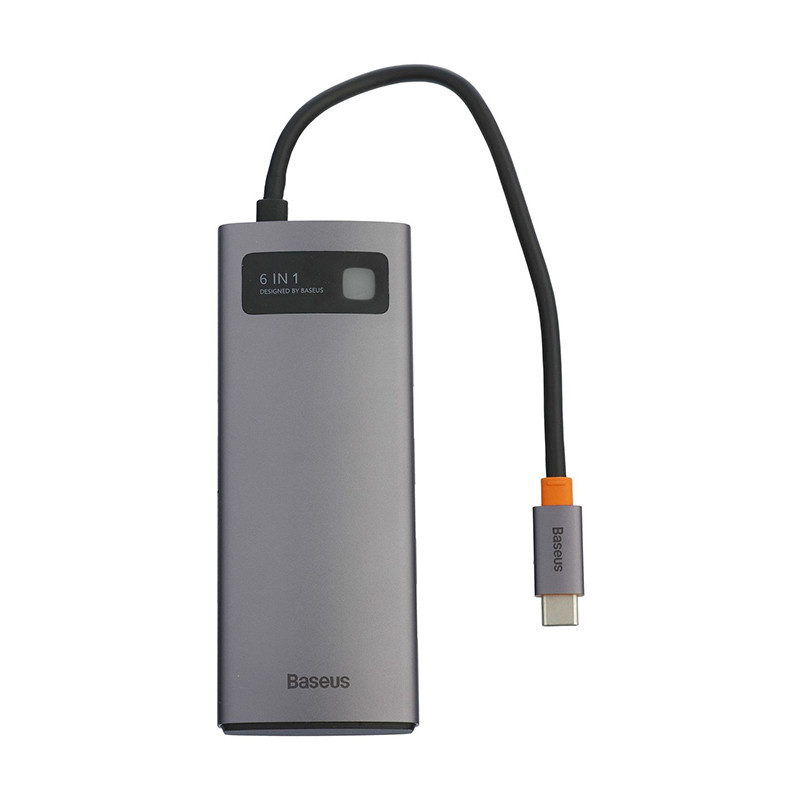 هاب 6 پورت USB-C بیسوس مدل WKWG030213