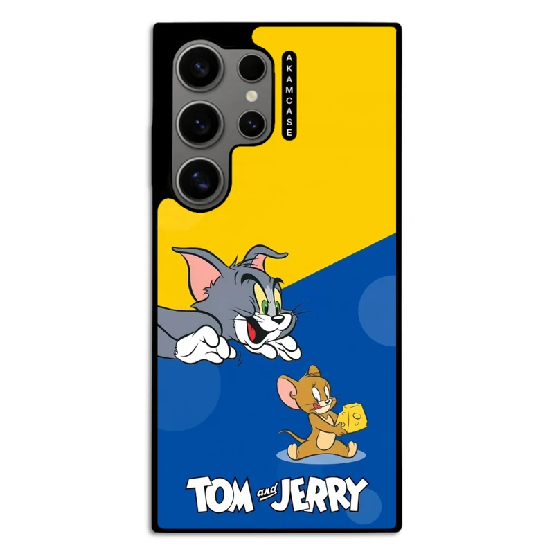 کاور آکام مدل AMC-WSGS24U-TOM & JERRY15 مناسب برای گوشی موبایل سامسونگ Galaxy S24 Ultra