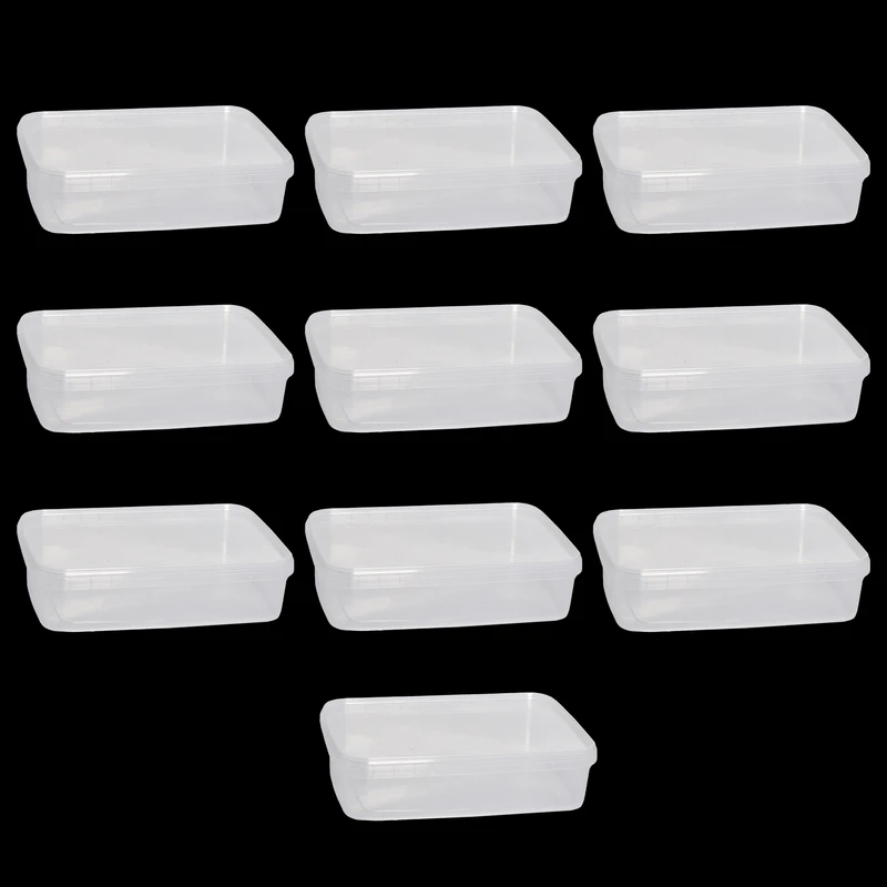  ظرف نگهدارنده پولاد پویش مدل مستطیل مجموعه 10 عددی