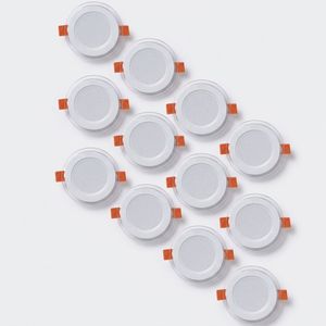 پنل ال ای دی 9 وات پارس شعاع توس مدل PT-GLARIS9 بسته 12عددی