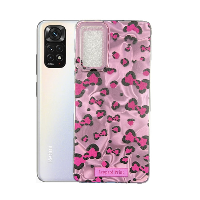 کاور طرح پاپیون پلنگی مناسب برای گوشی موبایل شیائومی Redmi Note 11 4g