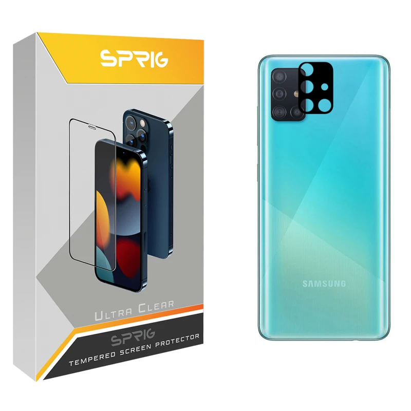 محافظ لنز دوربین اسپریگ مدل LNSP مناسب برای گوشی موبایل سامسونگ Galaxy M51