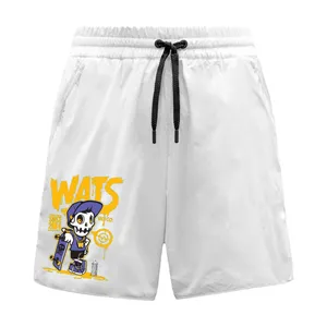 شلوارک مردانه مدل اسکلت کد E503