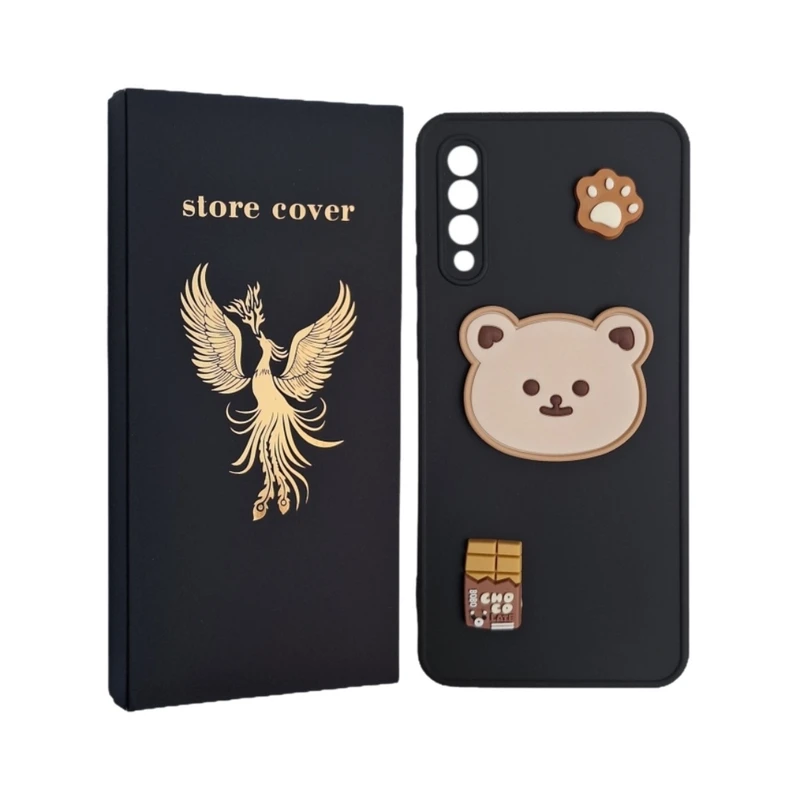 کاور استور کاور طرح عروسک برجسته مدل a50s مناسب برای گوشی موبایل سامسونگ Galaxy A50 / A50S / A30S