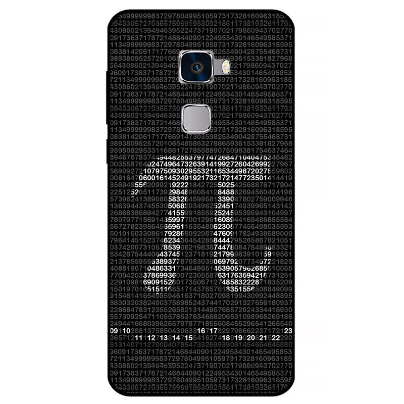 کاور مگافون طرح عدد پی مدل 7240 مناسب برای گوشی موبایل هوآوی Mate S 