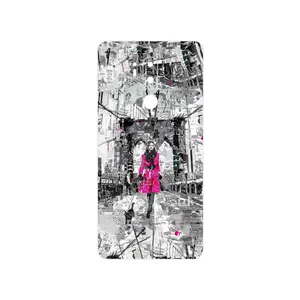 MAHOOT Collage of Catwalk Bridge Cover Sticker for LG G7 PLUS THINQ