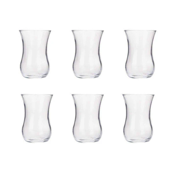 استکان مدل گلجام کد 130 بسته 6 عددی 