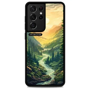 AKAM AMC-WSGS21U-NATURE-4 Cover For Samsung Galaxy S21 Ultra