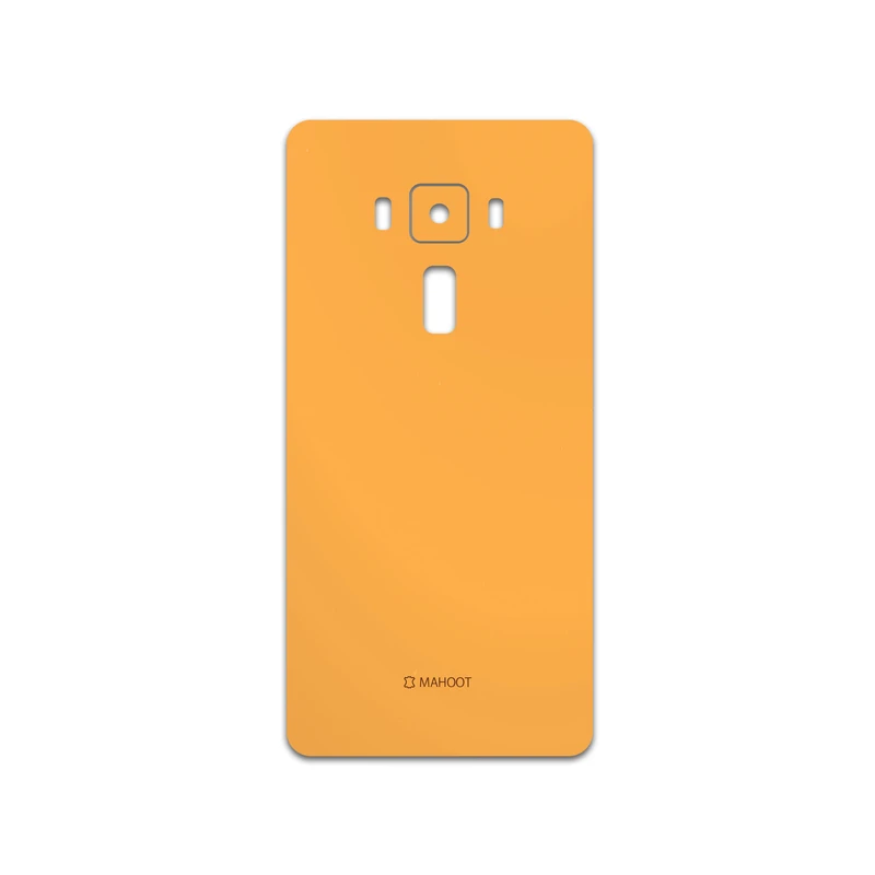 برچسب پوششی ماهوت مدل Matte-Orange مناسب برای گوشی موبایل ایسوس Zenfone 3 Deluxe ZS570KL