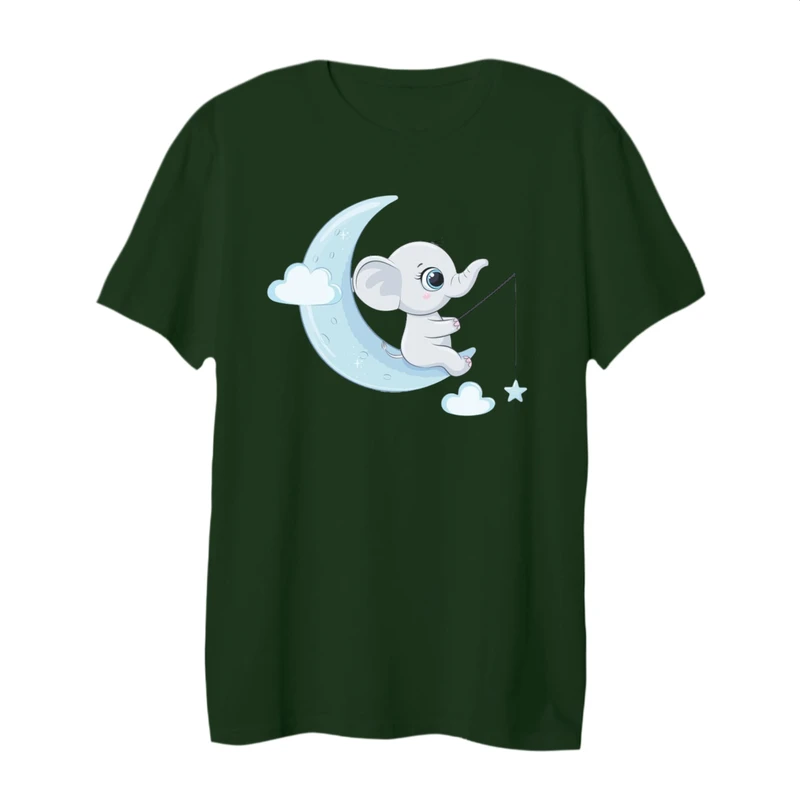 تی شرت لانگ آستین کوتاه زنانه مدل فیل کد 7