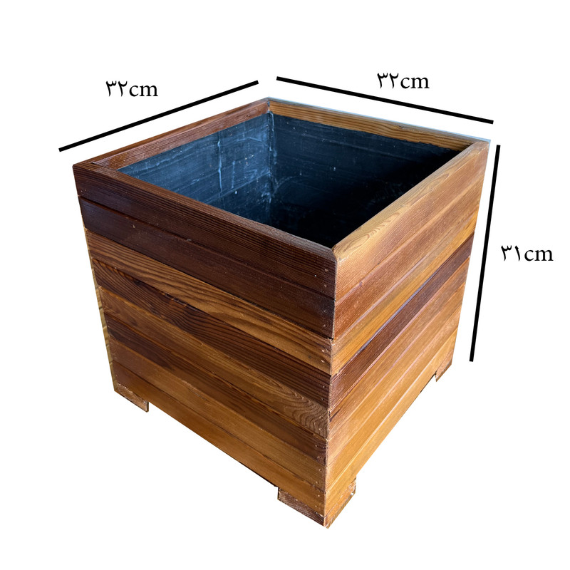 گلدان مدل چوبی کد 3232r8